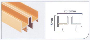 Mountain-Shaped Groove