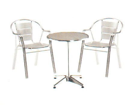 Aluminum Table And Chair Aluminum Table And Chair