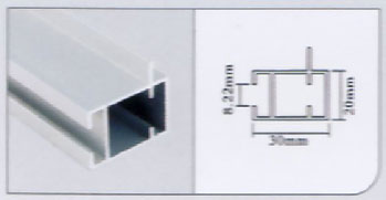 3cm Single Grove Link Column