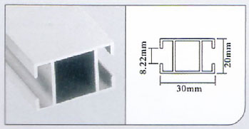 3cm 2 Grooves Column