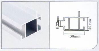 3cm 2 Grooves Link Column